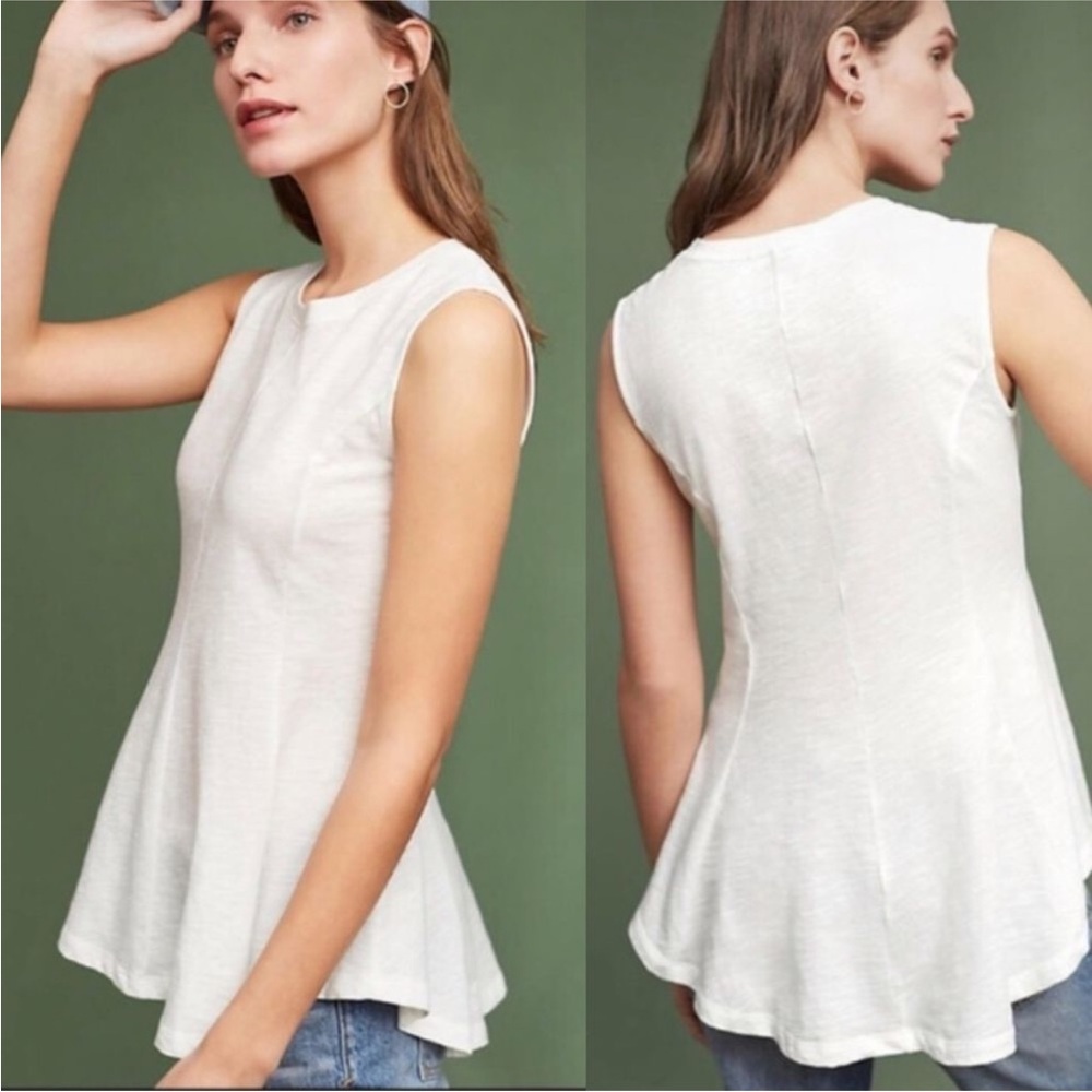 Peplum Tank Eri + Ali Anthropologie